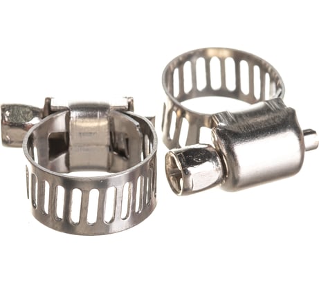 Червячный хомут Park 2шт 8-12 мм, нержавеющая сталь 101198