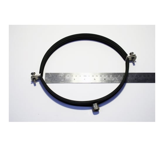 Трубный хомут VERS W4 нерж., 8", М10, 197-208 мм, 5 шт VR001265