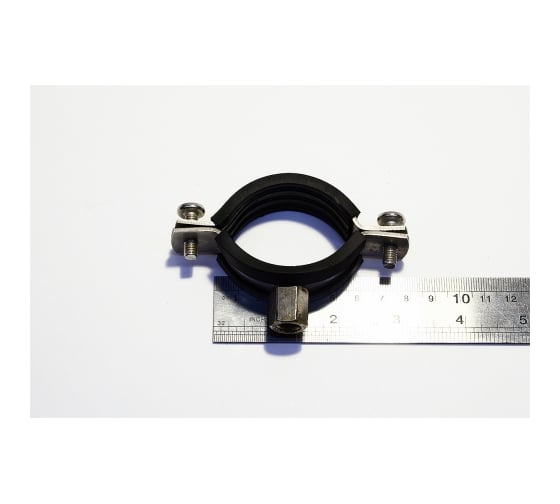 Трубный хомут VERS W4 нерж., 1 1/4", М8, 42-47 мм, 10 шт VR001257