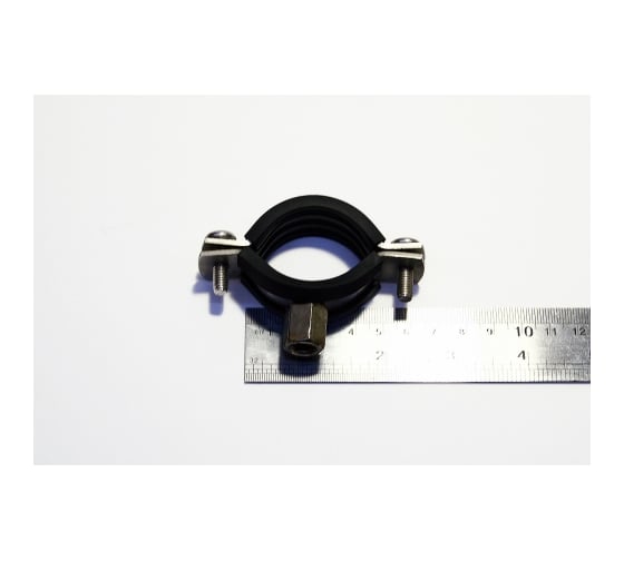 Трубный хомут VERS W4 нерж., 1", М8, 32-37 мм, 10 шт VR001256