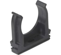 Клипса для трубы Рувинил d 32 мм, черный, 80 шт. К01132Ч