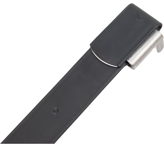 Монтажная лента OBO Bettermann SBF 15-300 A2K с фиксатором, черная, 6490340