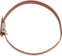 Монтажная лента OBO Bettermann SBF 8-300 A4K с фиксатором, коричневая, 6490244