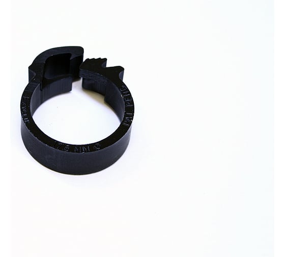 Зажим для шланга HCL Fasteners Ezyclik-P - 17.6 мм Черный/Нейлон 6.6 20 шт HCL01233 1