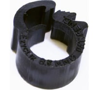 Зажим для шланга HCL Fasteners Ezyclik-P - 8.5 мм Черный/Нейлон 6.6 25 шт HCL01218