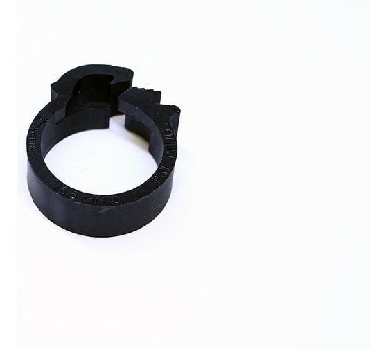 Зажим для шланга HCL Fasteners Ezyclik-P - 16.5 мм Черный/Нейлон 6.6 20 шт HCL01236 1