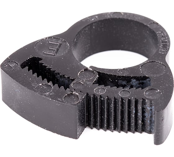 Хомут для шлангов HCL Fasteners Herbie Clip - E - Черный - PA66 - 13.1-15.1 мм, 20 шт. HCL01187 1
