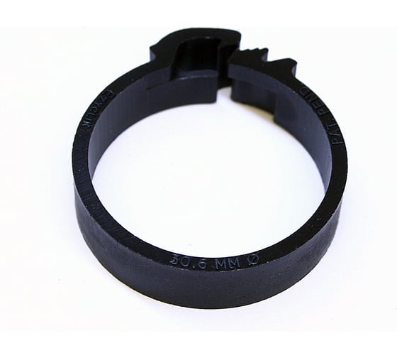 Зажим для шланга HCL Fasteners Ezyclik-P - 30.6 мм, Черный/Нейлон 6.6, 10 шт. HCL01253 1