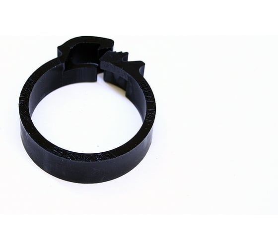 Зажим для шланга HCL Fasteners Ezyclik-P - 22.6 мм, Черный/Нейлон 6.6, 15 шт. HCL01238 1