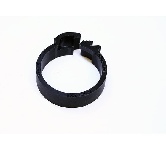 Зажим для шланга HCL Fasteners Ezyclik-P - 23.6 мм, Черный/Нейлон 6.6, 10 шт. HCL01258 1