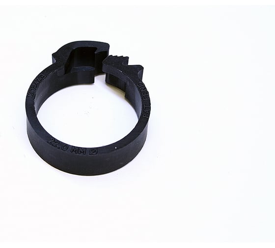 Зажим для шланга HCL Fasteners Ezyclik-P - 22.0 мм, Черный/Нейлон 6.6, 15 шт. HCL01240 1