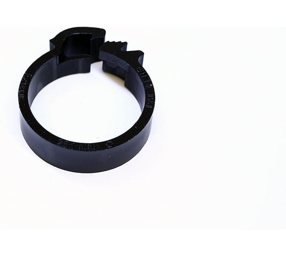 Зажим для шланга HCL Fasteners Ezyclik-P - 22.1 мм, Черный/Нейлон 6.6, 15 шт. HCL01239 1