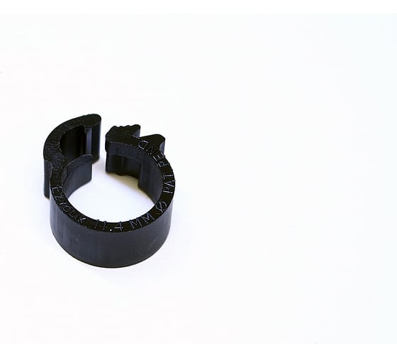 Зажим для шланга HCL Fasteners Ezyclik-P - 11.4 мм, Черный/Нейлон 6.6, 25 шт. HCL01223 1