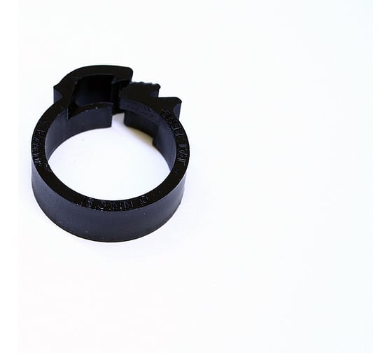 Зажим для шланга HCL Fasteners Ezyclik-P - 18.0 мм, Черный/Нейлон 6.6, 15 шт. HCL01247 1