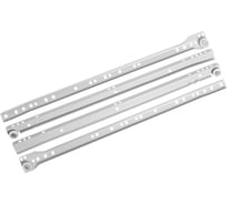 Направляющие StahlBuro роликовые, 2 шт., 450/0,8 мм, серый 16318