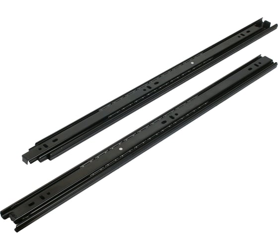 Направляющие StahlBuro шариковые, 2 шт., 35-500 /20/ черный 16324 1