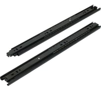 Направляющие StahlBuro шариковые, 2 шт., 35-400 /16/ черный 16322