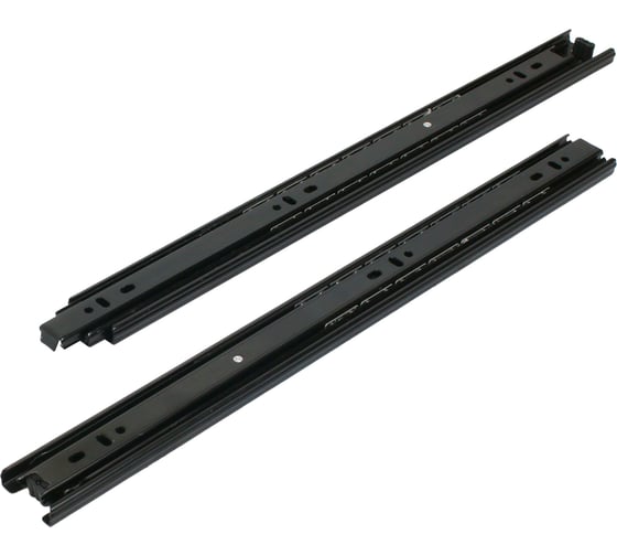 Направляющие StahlBuro шариковые, 2 шт., 35-400 /16/ черный 16322