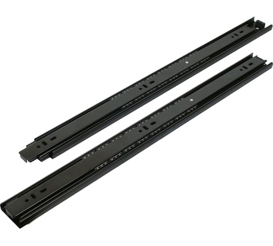 Направляющие StahlBuro шариковые, 2 шт., 45-500 /20/ черный 16329 1