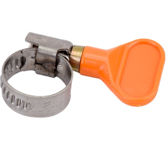 Хомут Novocraft бабочка, нерж., D 10 х 16 mm, box 100 шт., шир. 9 mm 12, 5/8 123-09W016