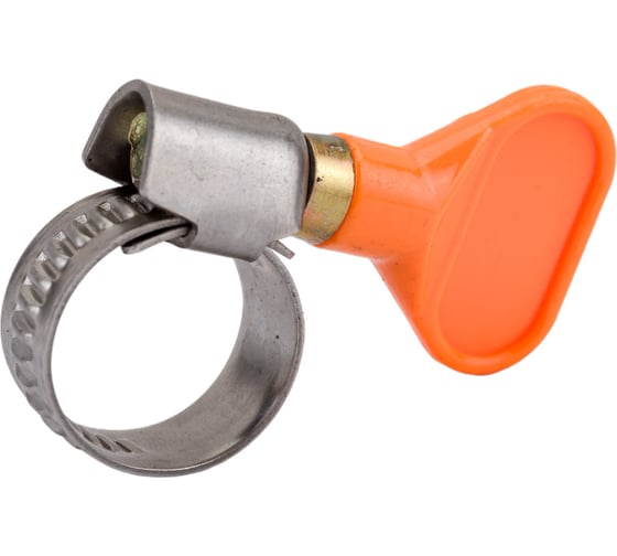 Хомут Novocraft бабочка, нерж., D 10 х 16 mm, box 100 шт., шир. 9 mm 12, 5/8 123-09W016