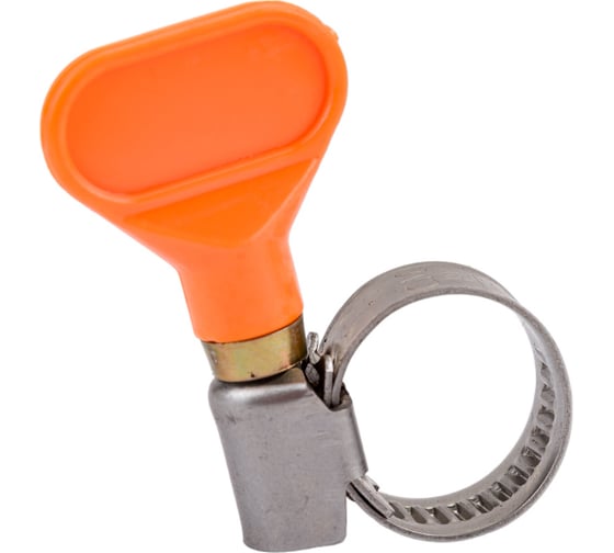Хомут Novocraft бабочка, нерж., D 10 х 16 mm, box 100 шт., шир. 9 mm 12, 5/8 123-09W016