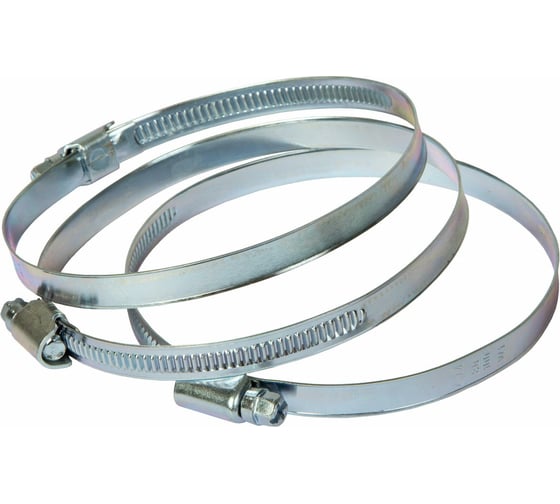 Хомут Novocraft W1-цинк, винт, D 30 х 45 mm, уп. 50 шт., шир. 9 mm, 1 3/4 W10300450050 1