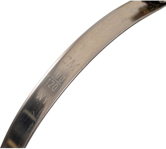 Хомут Novocraft W1-цинк, винт, D 100 х 120 mm, уп. 25 шт., шир. 9 mm, 4 3/4 10 W11001200025