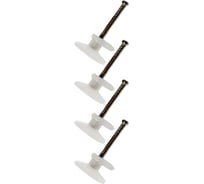 Крюк-точка настенный для картин ЕВРОПАРТНЕР 16 мм,пластик, 16 шт. 0301 2