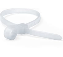 Хомут DKC P6.6 с монтажным отверстием M6, белый 7,6x400, упаковка 100 шт. 252380SR-H