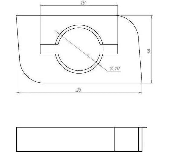 Гайка канальная CABLIDERTRAYS для С-профиля 30x20 и 30x30, ГКС30-М8, 50 шт. ГКС30-М8 50