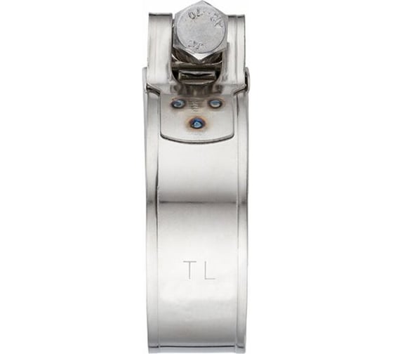 Усиленный хомут TITAN LOCK 38-43 мм, нержав. сталь (лента+болт) AISI 304, 5 шт., TL38-43RCSS_5