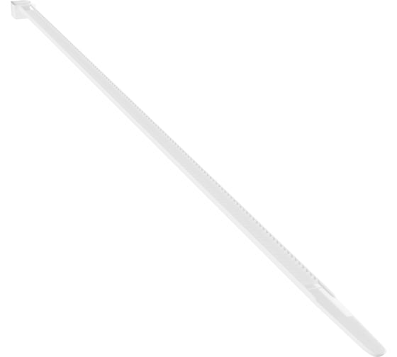 Хомут-стяжка кабельная нейлоновая Safeline 2,5x160-W-100, белая, 100 шт. 24831
