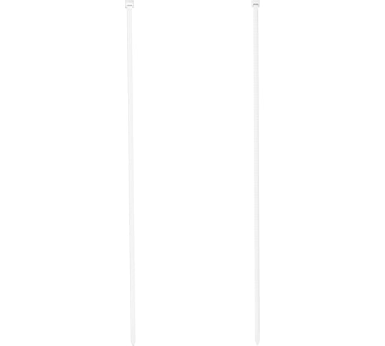 Хомут-стяжка кабельная нейлоновая Safeline 2,5x160-W-100, белая, 100 шт. 24831