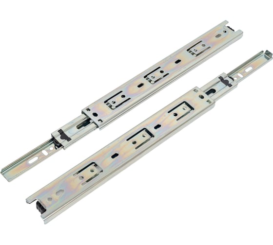 Направляющие шариковые для ящиков MFK-TORG 100 Н-35 250 мм, комплект NP-250-35