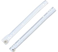 Направляющие роликовые для ящиков MFK-TORG 500 мм, белые, комплект NP-500 Б 35968812