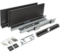 Комплект системы выдвижения Lemax PROF Lembox, H=167, L=450 мм, серый Lembox-167-450-GR-S