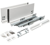 Комплект системы выдвижения Lemax PROF Lembox, H=167, L=400 мм, белый Lembox-167-400-WT-S