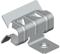 Балочный зажим УМС 2-7 мм с отгибом и резьбой М6 25 шт. BZ-2-7-M6-G