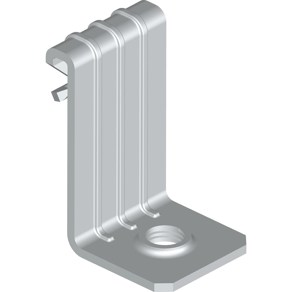 Вертикальный балочный зажим УМС 1-5 мм с отгибом и резьбой М8 30 шт ...