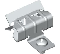 Балочный зажим УМС 2-7 мм с отгибом и винтом М6х9 25 шт. BZ-2-7-V6-10-G