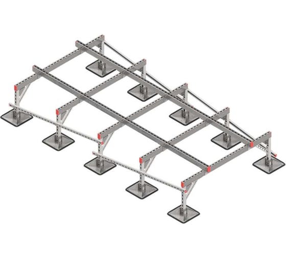 Опорная конструкция для установки оборудования Система КМ TECHNORAPTOR STEELFOOT 1500x3000 тип 3 HD TR0330 KM-TR-STF-SSEI-1500-3000-3 HD 1