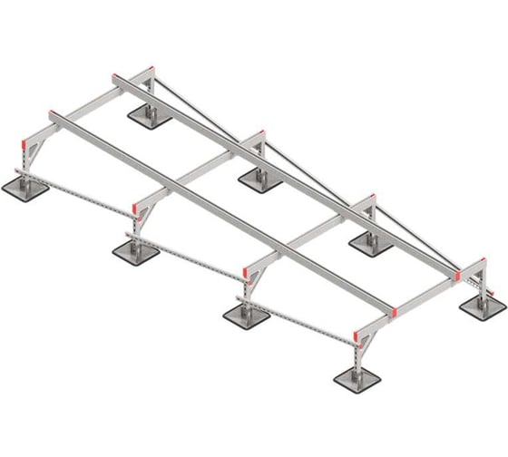 Опорная конструкция для установки оборудования Система КМ TECHNORAPTOR STEELFOOT 1500x4000 тип 2 TR0134 KM-TR-STF-SSEI-1500-4000-2
