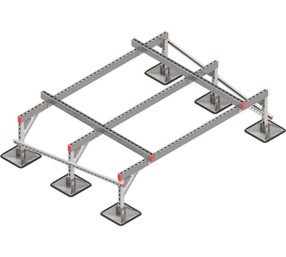 Опорная конструкция для установки оборудования Система КМ TECHNORAPTOR STEELFOOT 2000x1500 тип 1 HD TR0338 KM-TR-STF-SSEI-2000-1500-1 HD 1
