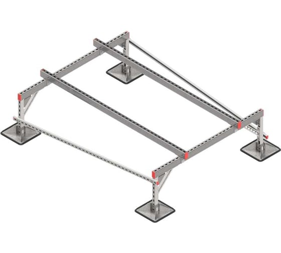 Опорная конструкция для установки оборудования Система КМ TECHNORAPTOR STEELFOOT 1500x2000 тип 1 TR0125 KM-TR-STF-SSEI-1500-2000-1 1