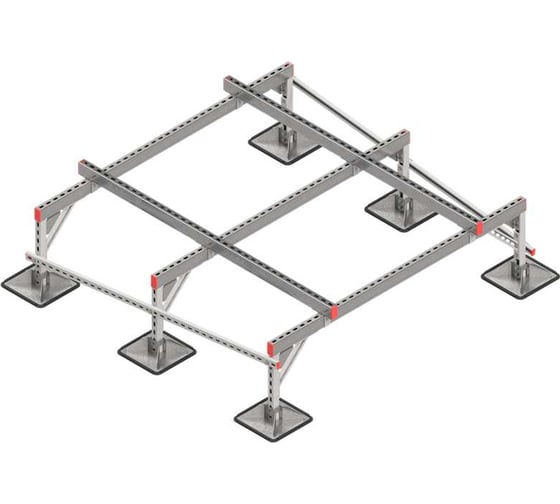 Опорная конструкция для установки оборудования Система КМ TECHNORAPTOR STEELFOOT 1800x1800 HD TR0336 KM-TR-STF-SSEI-1800-1800 HD 1
