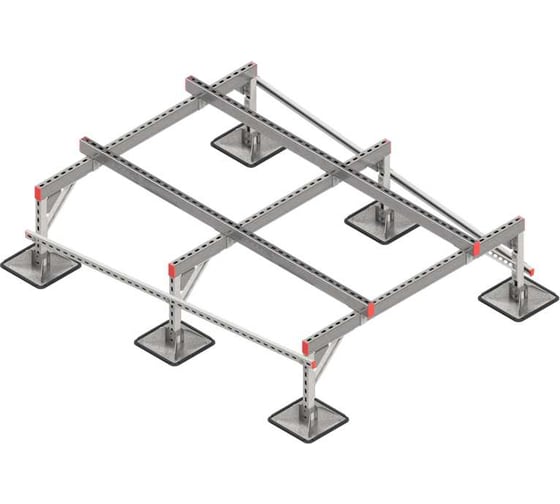 Опорная конструкция для установки оборудования Система КМ TECHNORAPTOR STEELFOOT 1500x2000 тип 2 HD TR0326 KM-TR-STF-SSEI-1500-2000-2 HD 1