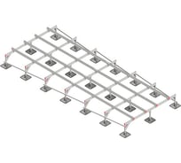 Опорная конструкция для установки оборудования на стальных опорах Система КМ 2500х6000 TECHNORAPTOR HD KM-TR-STF-SSEI-2500-6000 HD TR0351