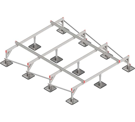 Опорная конструкция для установки оборудования Система КМ TECHNORAPTOR STEELFOOT 2500x3000 тип 2 HD TR0347 KM-TR-STF-SSEI-2500-3000-2 HD 1