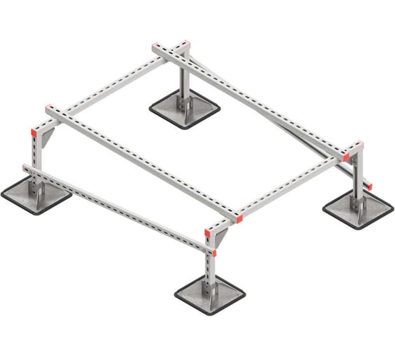 Опорная конструкция для установки оборудования Система КМ TECHNORAPTOR STEELFOOT 1200x1500 мм TR0108 KM-TR-STF-SSEI-1200-1500 1